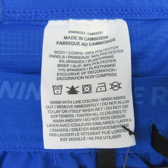 Nike Dri-FIT Stride 7" Running Shorts Mens Size Large Royal Blue NEW - Picture 13 of 13